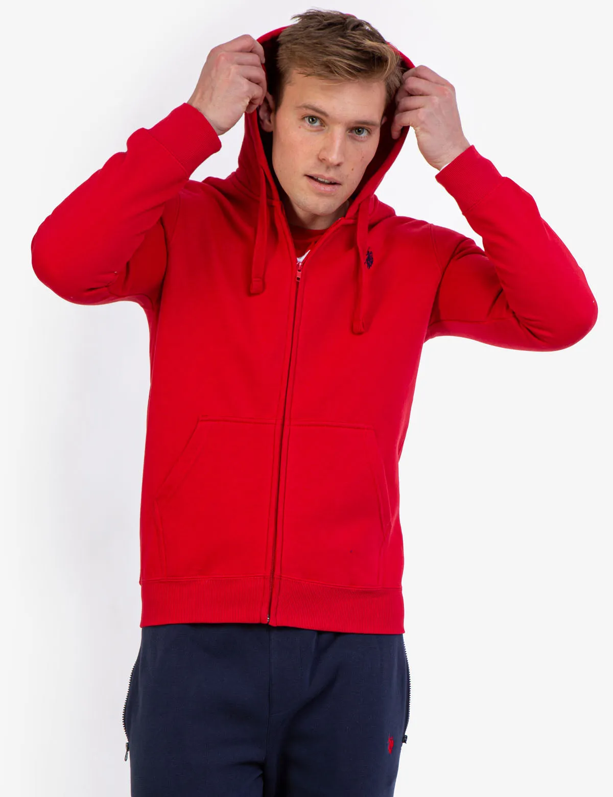 FULL ZIP LINED HOODIE sold by U.S. Polo Assn.