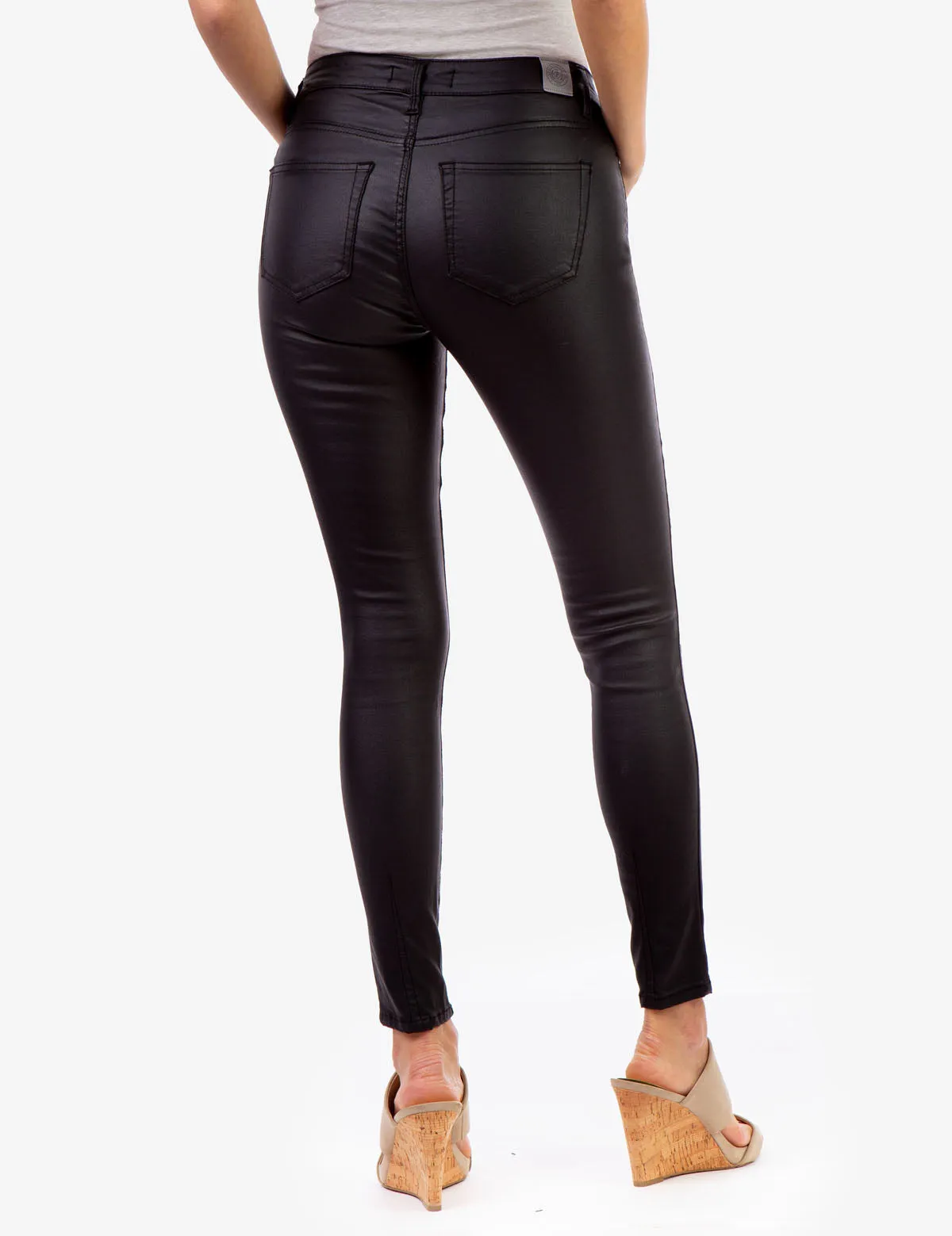 COATED BLACK DENIM JEANS sold by U.S. Polo Assn. product image thumbnail 3
