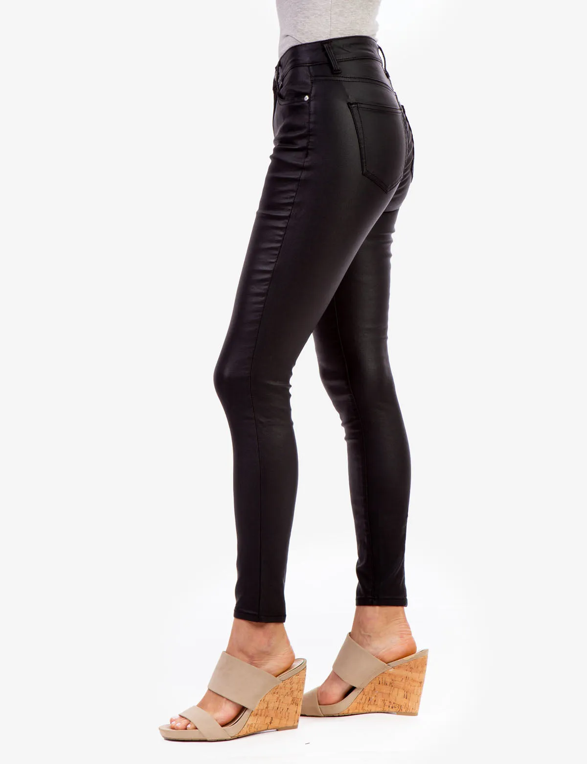 COATED BLACK DENIM JEANS sold by U.S. Polo Assn. product image thumbnail 2