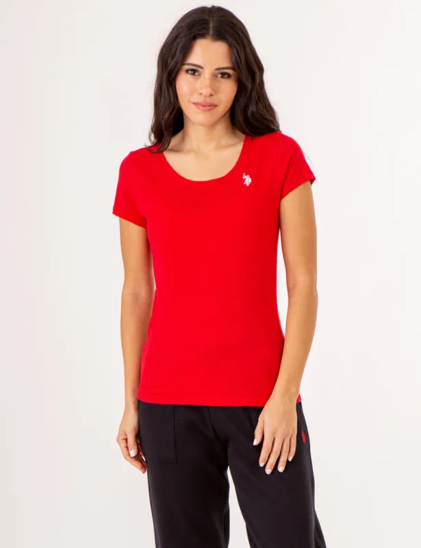 SCOOP NECK T-SHIRT sold by U.S. Polo Assn.