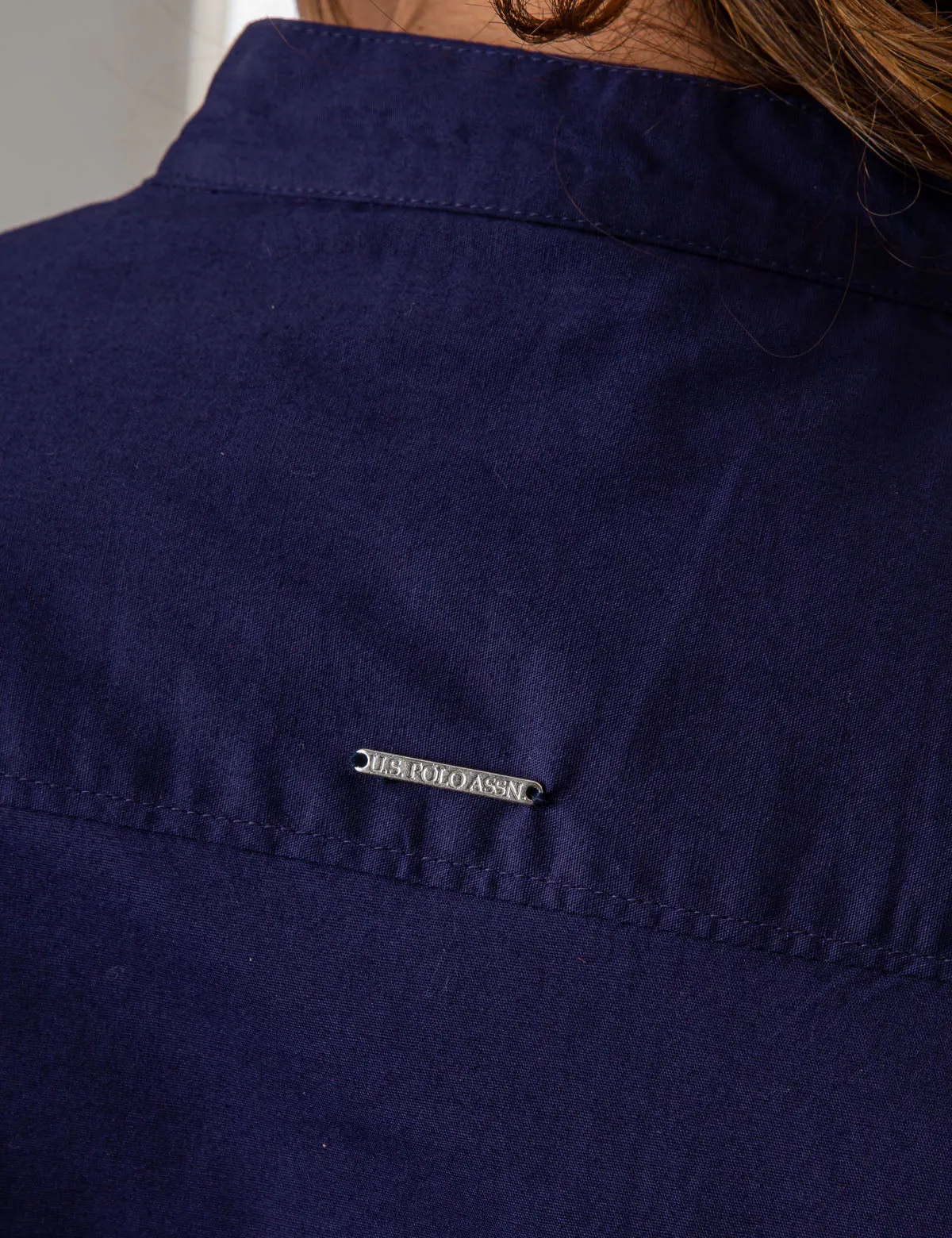 RUCHED BUTTON FRONT SHIRT sold by U.S. Polo Assn. product image thumbnail 4