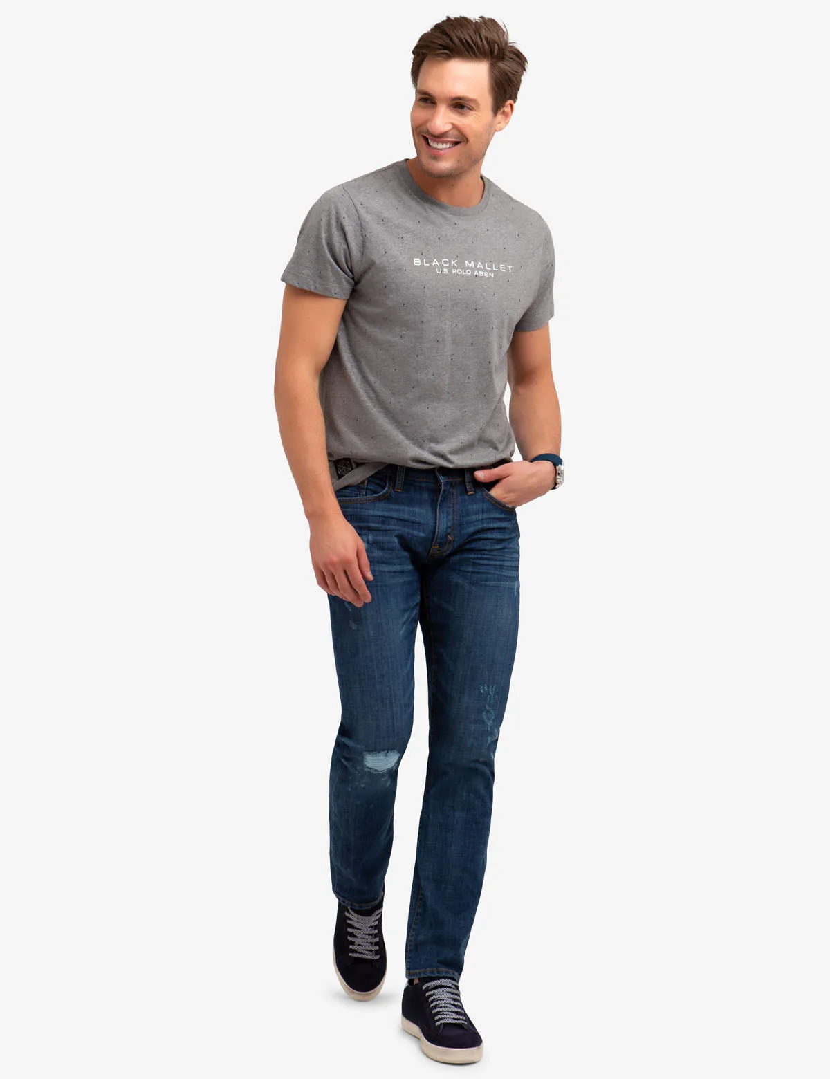BLACK MALLET PRINT T-SHIRT sold by U.S. Polo Assn. product image thumbnail 5