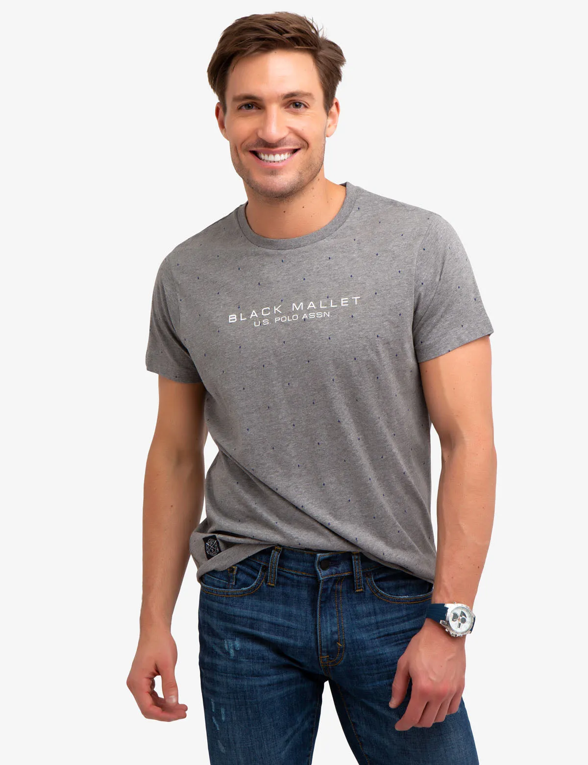 BLACK MALLET PRINT T-SHIRT sold by U.S. Polo Assn. product image thumbnail 4