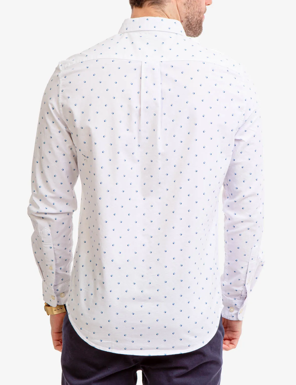 LONG SLEEVE ALL OVER FLORAL OXFORD SHIRT sold by U.S. Polo Assn. product image thumbnail 3