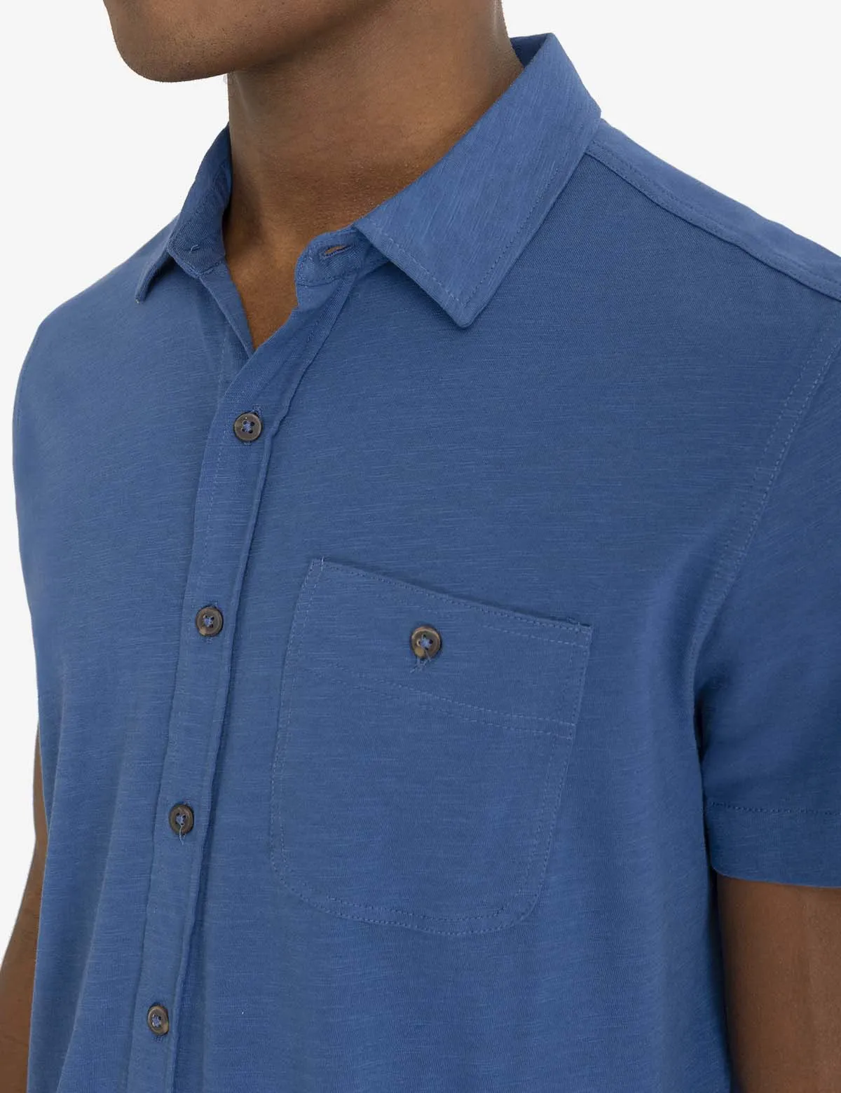 FULL PLACKET SLUB JERSEY SHIRT sold by U.S. Polo Assn. product image thumbnail 3