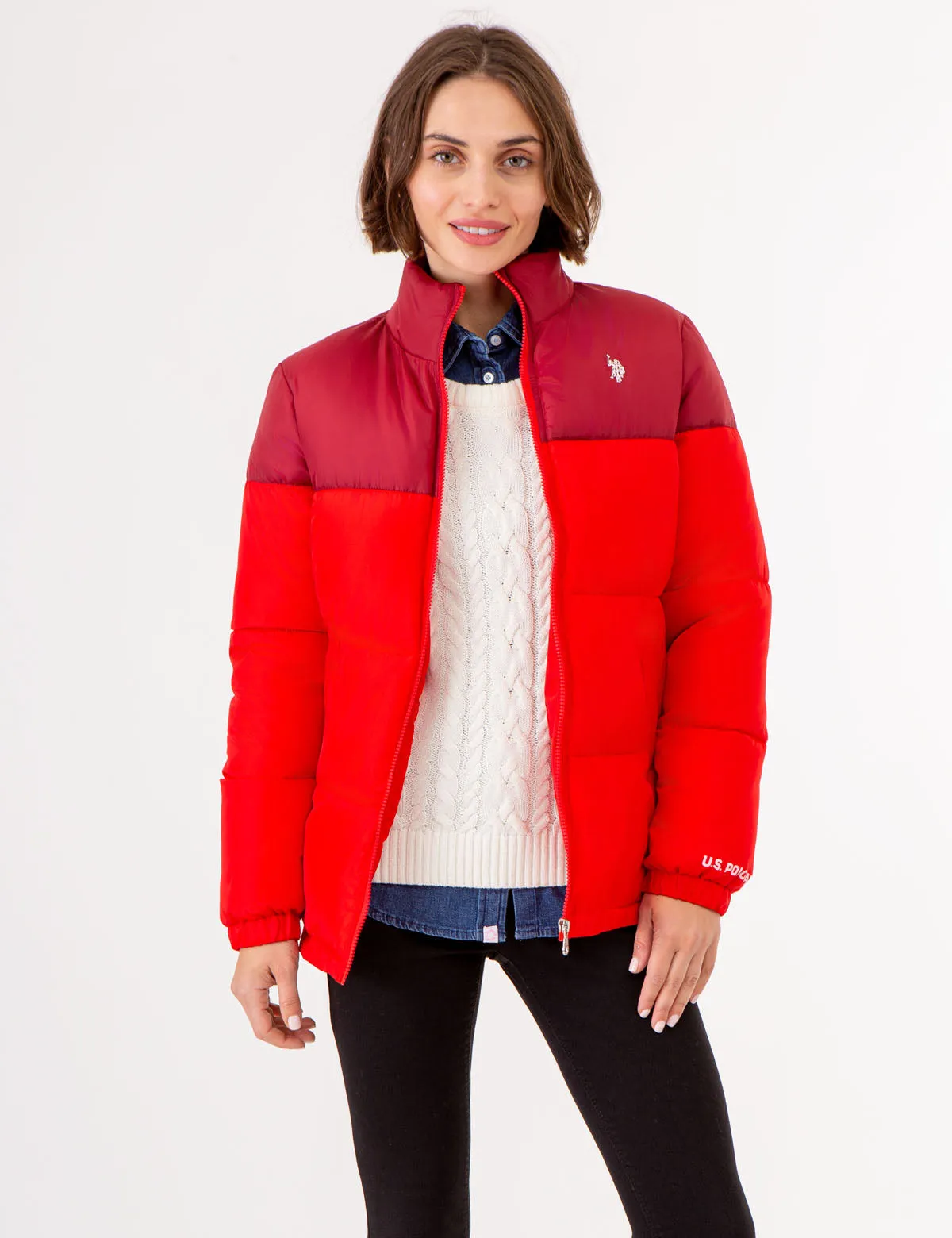 COLORBLOCK PUFFER JACKET sold by U.S. Polo Assn. product image thumbnail 5