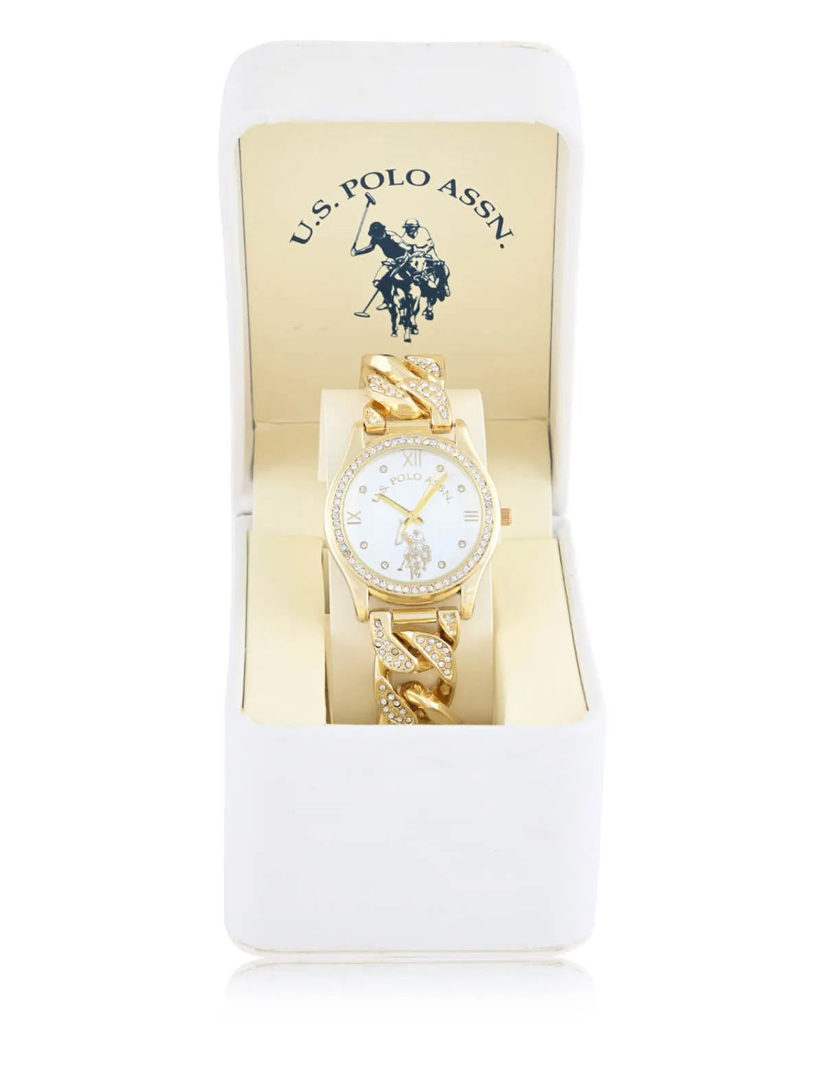 DIAMOND FACE BARACELET WATCH sold by U.S. Polo Assn. product image thumbnail 2