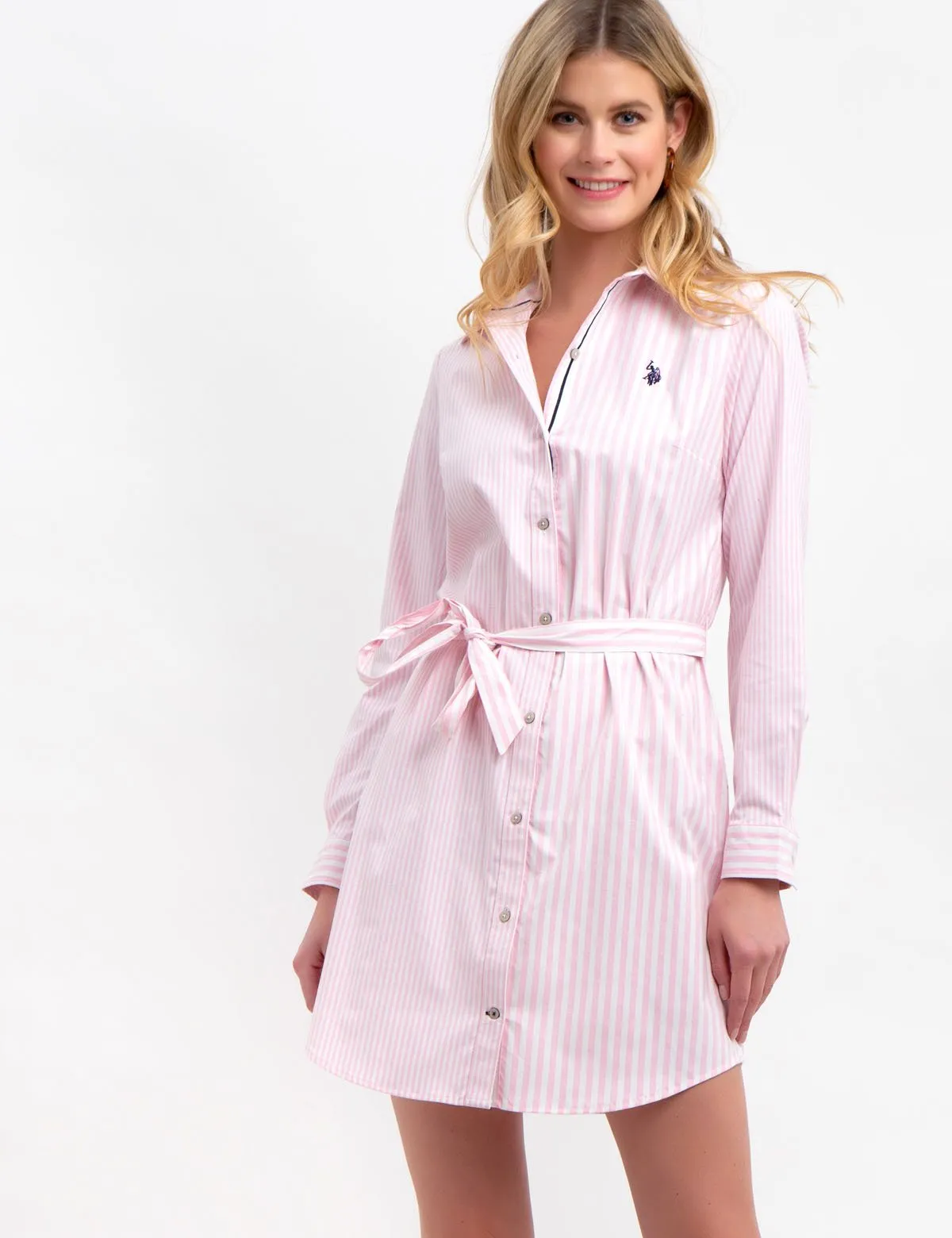 STRIPED OXFORD DRESS sold by U.S. Polo Assn.