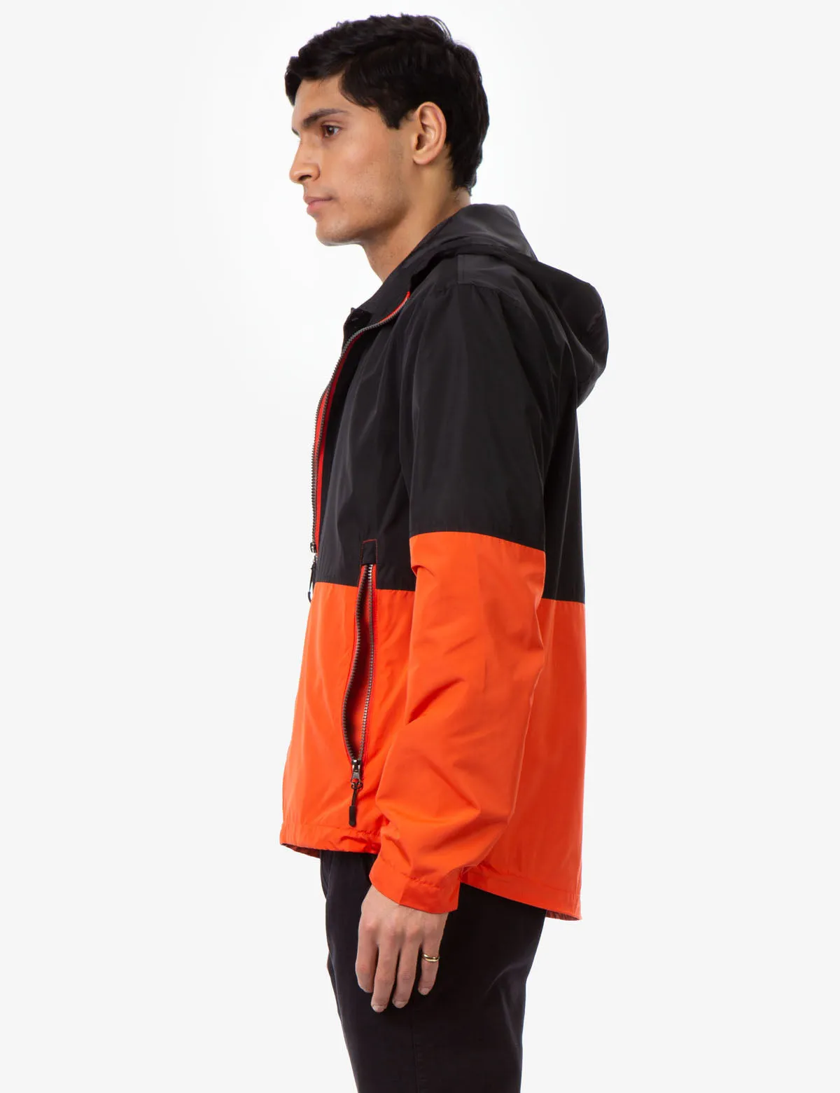 HOODED COLORBLOCK WINDBREAKER sold by U.S. Polo Assn. product image thumbnail 3