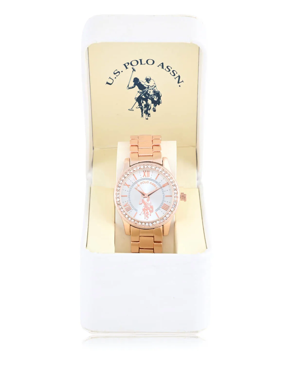 LADIES ROSE GOLD BRACELET WATCH sold by U.S. Polo Assn. product image thumbnail 2