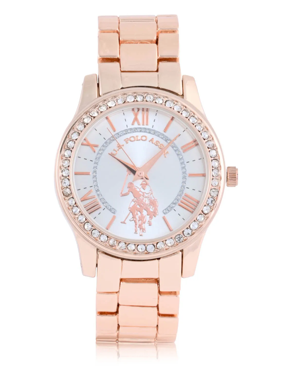 LADIES ROSE GOLD BRACELET WATCH sold by U.S. Polo Assn. product image thumbnail 3