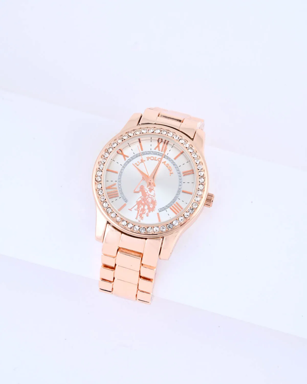LADIES ROSE GOLD BRACELET WATCH sold by U.S. Polo Assn.