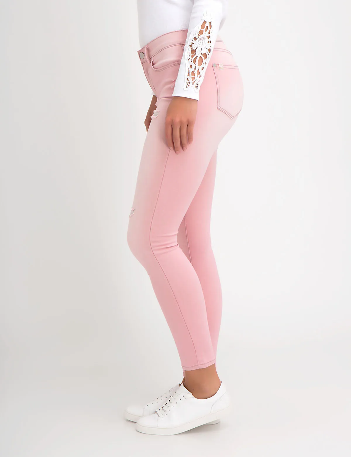 STRETCH COLORED DENIM SUPER SKINNY JEANS sold by U.S. Polo Assn. product image thumbnail 5