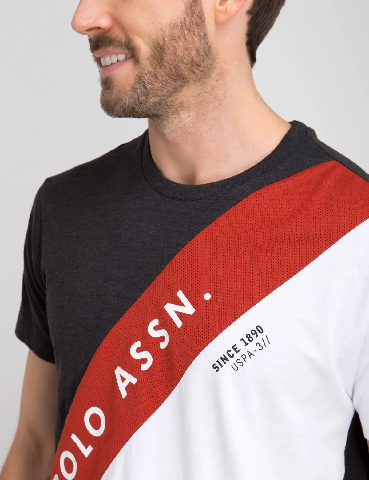 U.S. POLO ASSN. DIAGONAL T-SHIRT sold by U.S. Polo Assn. product image thumbnail 2