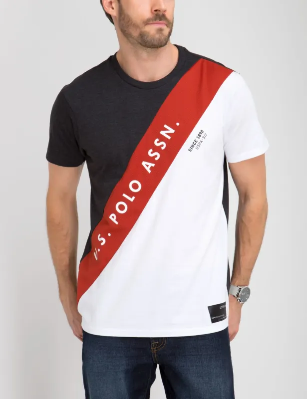 U.S. POLO ASSN. DIAGONAL T-SHIRT sold by U.S. Polo Assn.