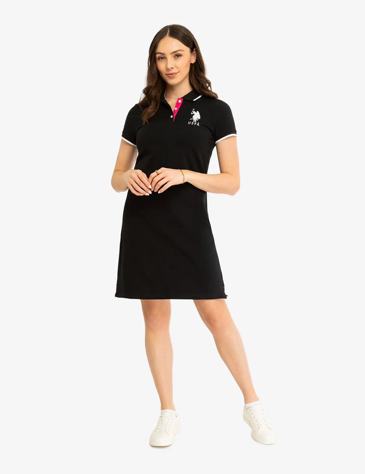 TRIPLE CROWN POLO DRESS sold by U.S. Polo Assn. product image thumbnail 5