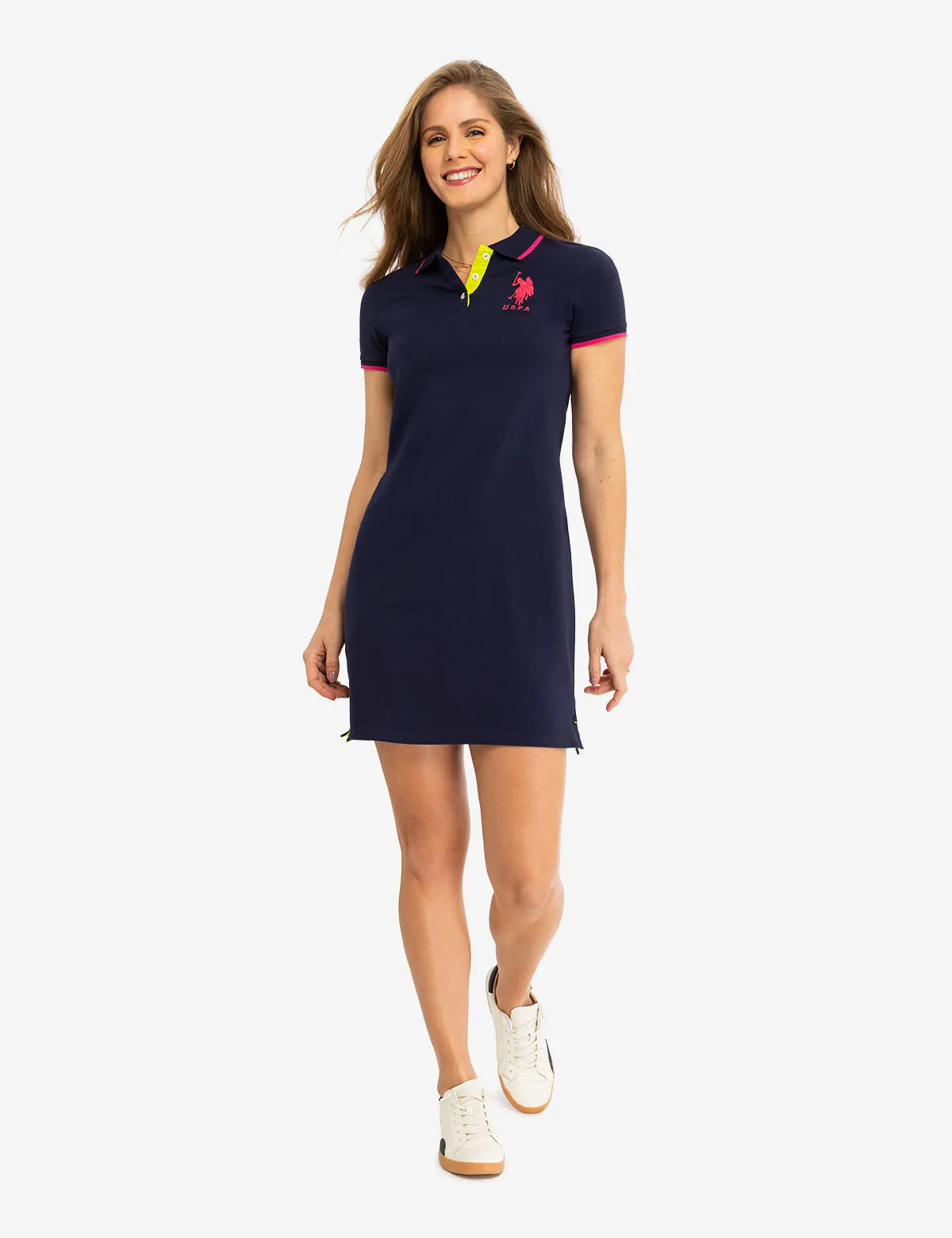 TRIPLE CROWN POLO DRESS sold by U.S. Polo Assn.