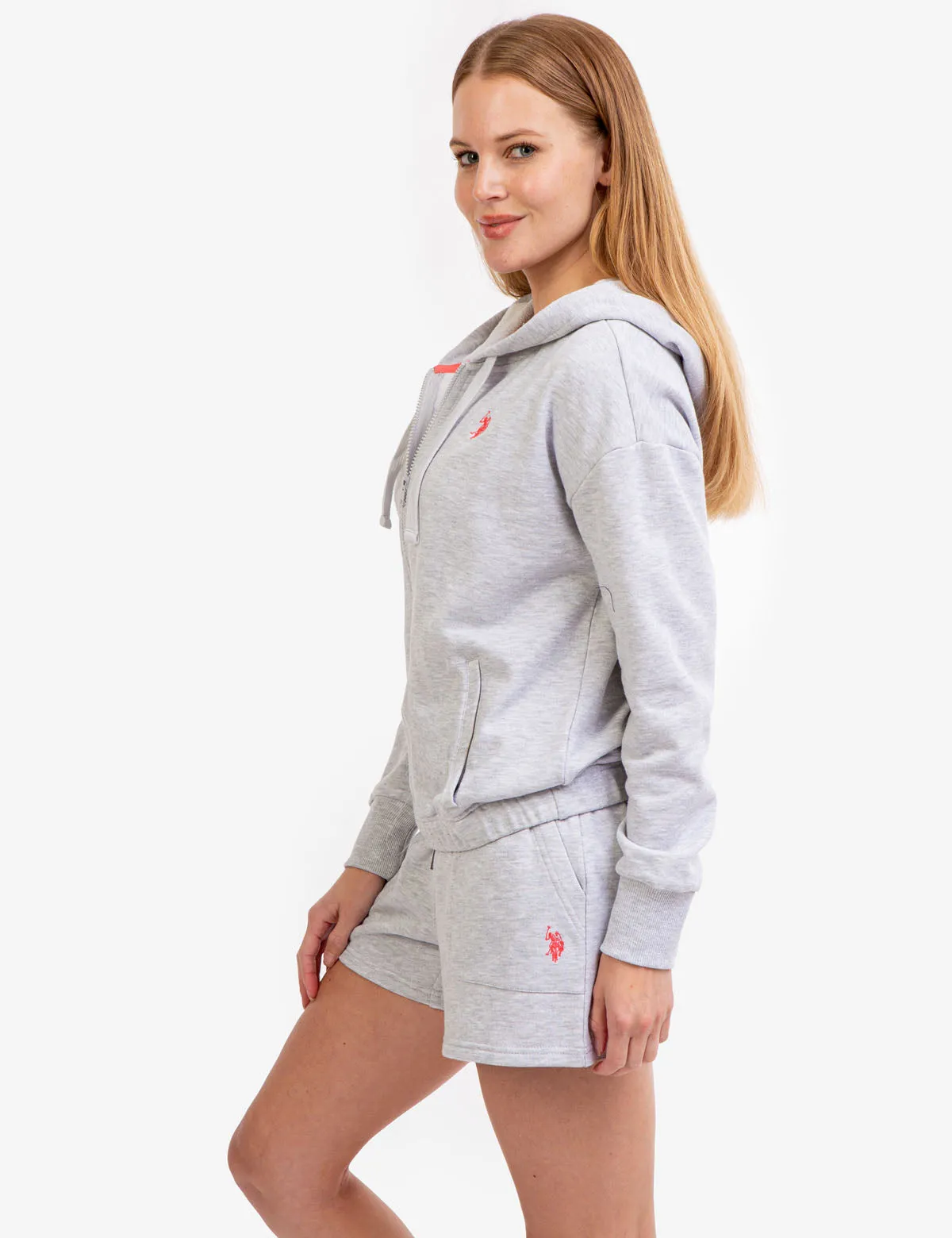 FULL ZIP LOGO HOODIE sold by U.S. Polo Assn. product image thumbnail 3