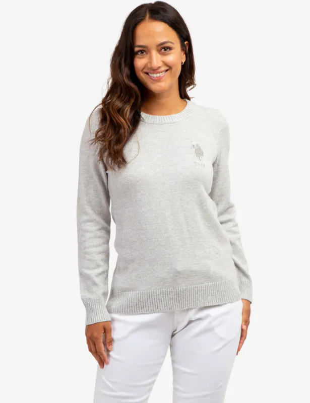USPA MARLED CREW NECK SWEATER sold by U.S. Polo Assn.