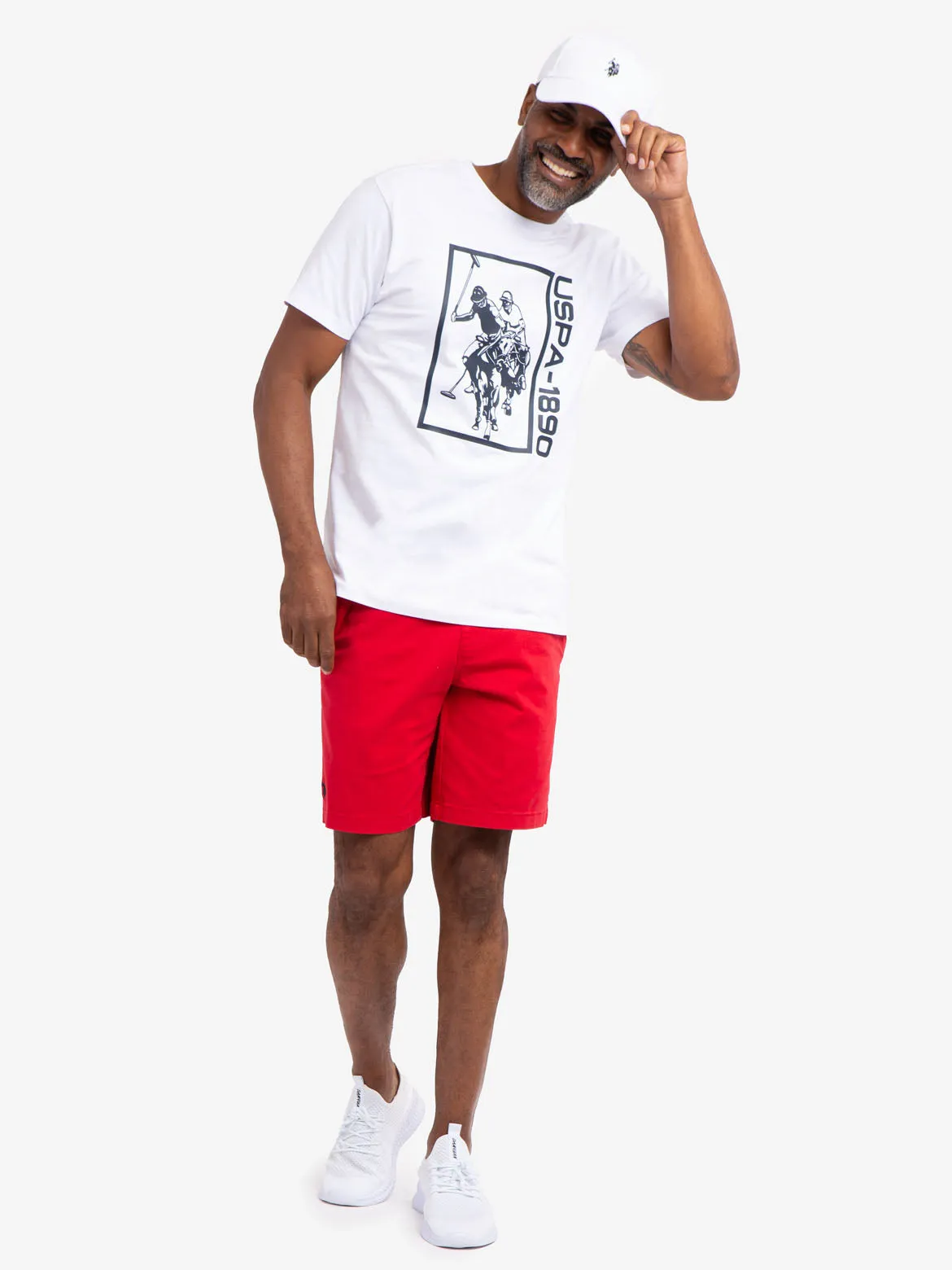 USPA GRAPHIC LOGO JERSEY T-SHIRT sold by U.S. Polo Assn. product image thumbnail 3