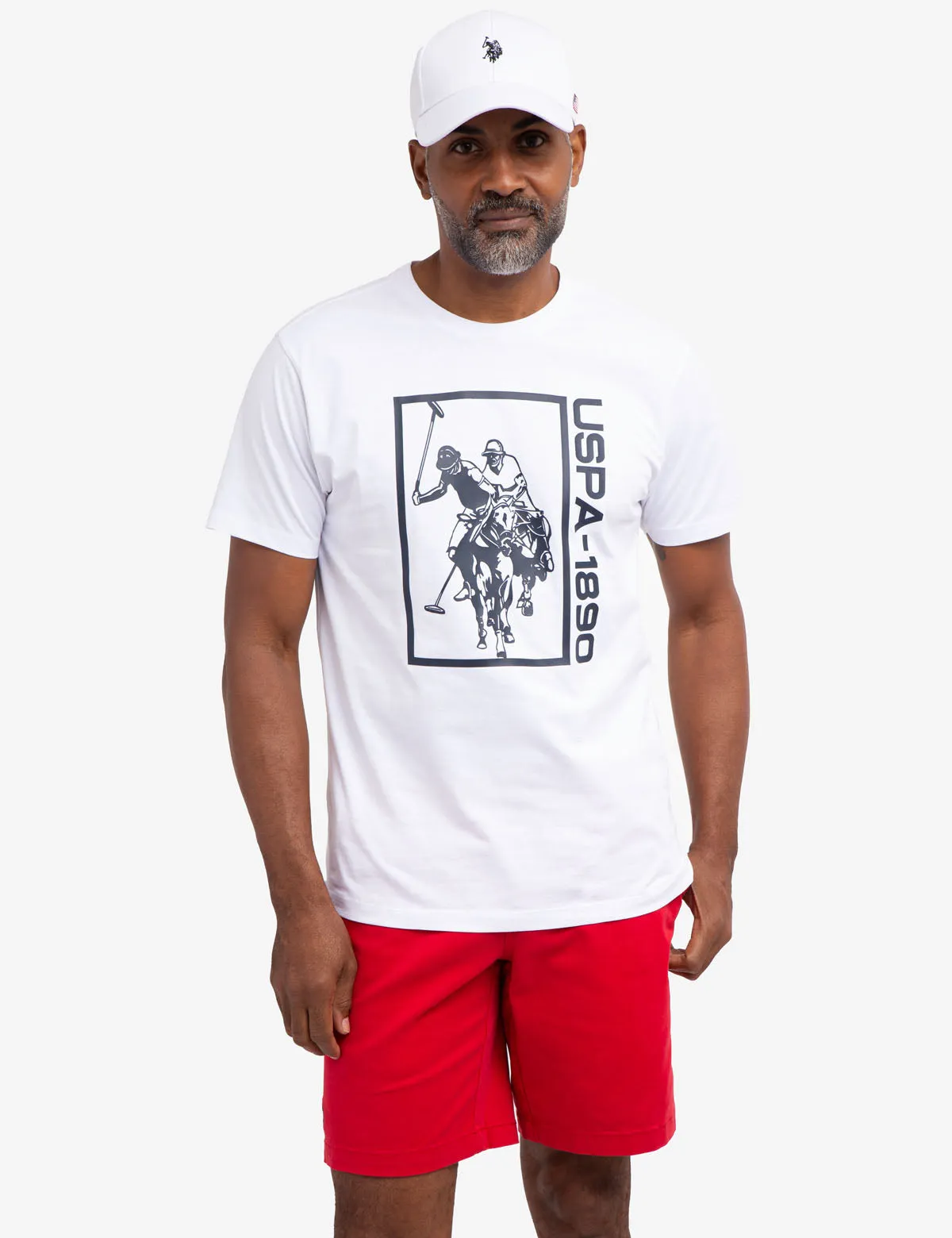 USPA GRAPHIC LOGO JERSEY T-SHIRT sold by U.S. Polo Assn.
