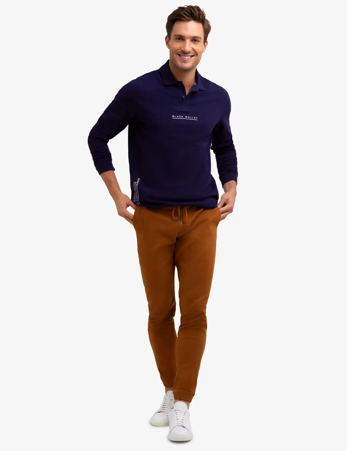 SOLID PIQUE LONG SLEEVE POLO SHIRT sold by U.S. Polo Assn. product image thumbnail 5