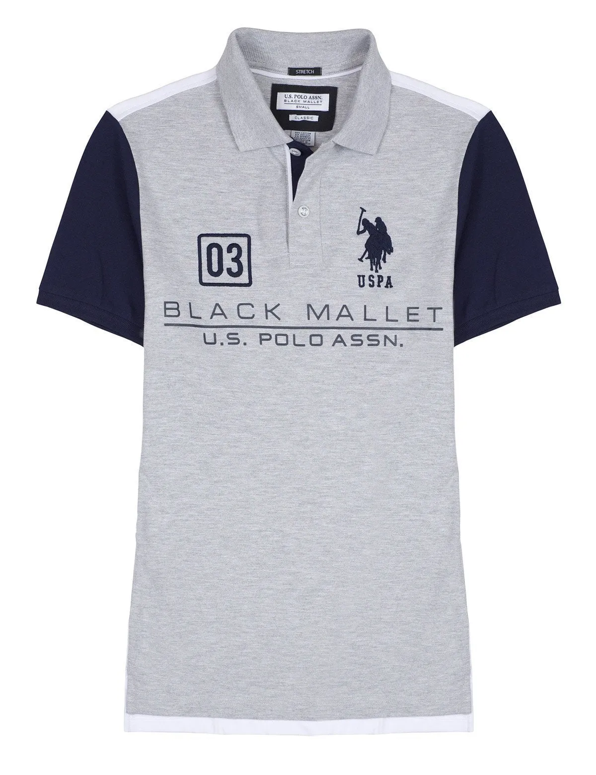 BLACK MALLET LOGO POLO SHIRT sold by U.S. Polo Assn. product image thumbnail 5