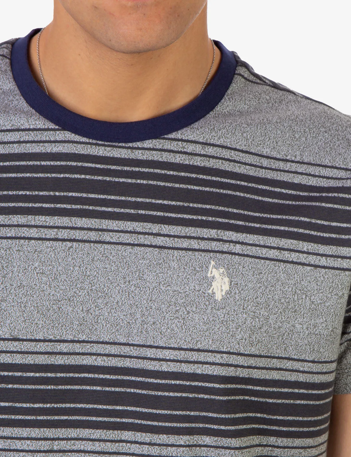 STRIPE CREW NECK T-SHIRT sold by U.S. Polo Assn. product image thumbnail 5