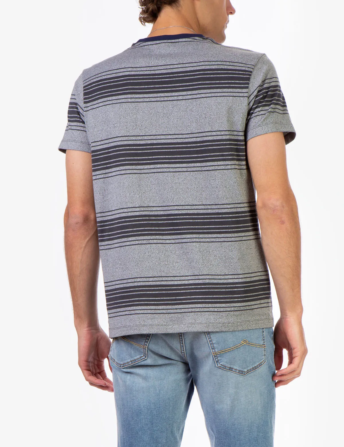 STRIPE CREW NECK T-SHIRT sold by U.S. Polo Assn. product image thumbnail 4