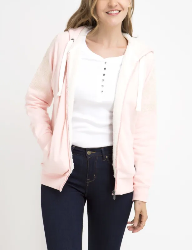 LACE SLEEVE HOODIE sold by U.S. Polo Assn.
