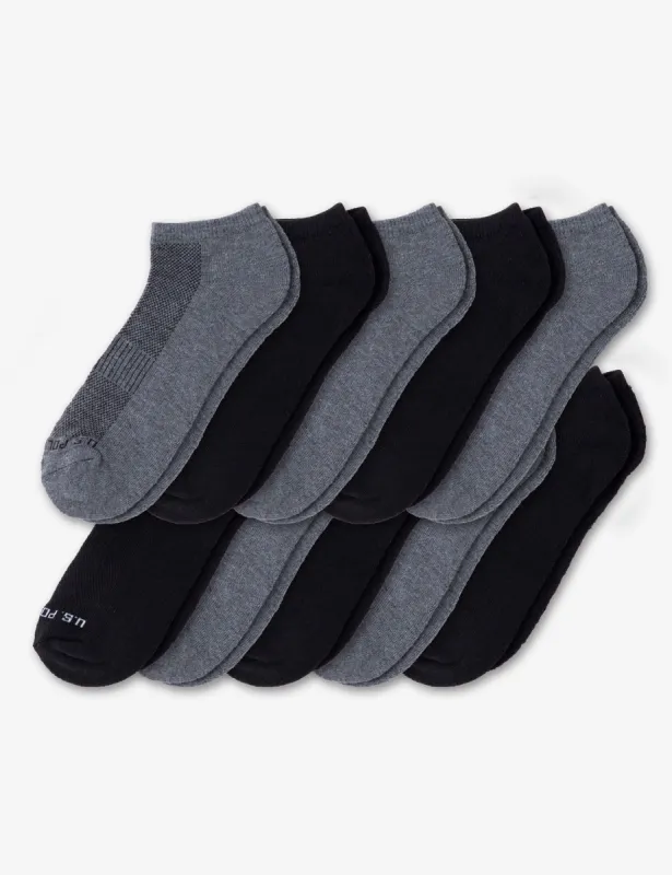 MENS 10 PACK PERFORMANCE LOW CUT SOCKS sold by U.S. Polo Assn.