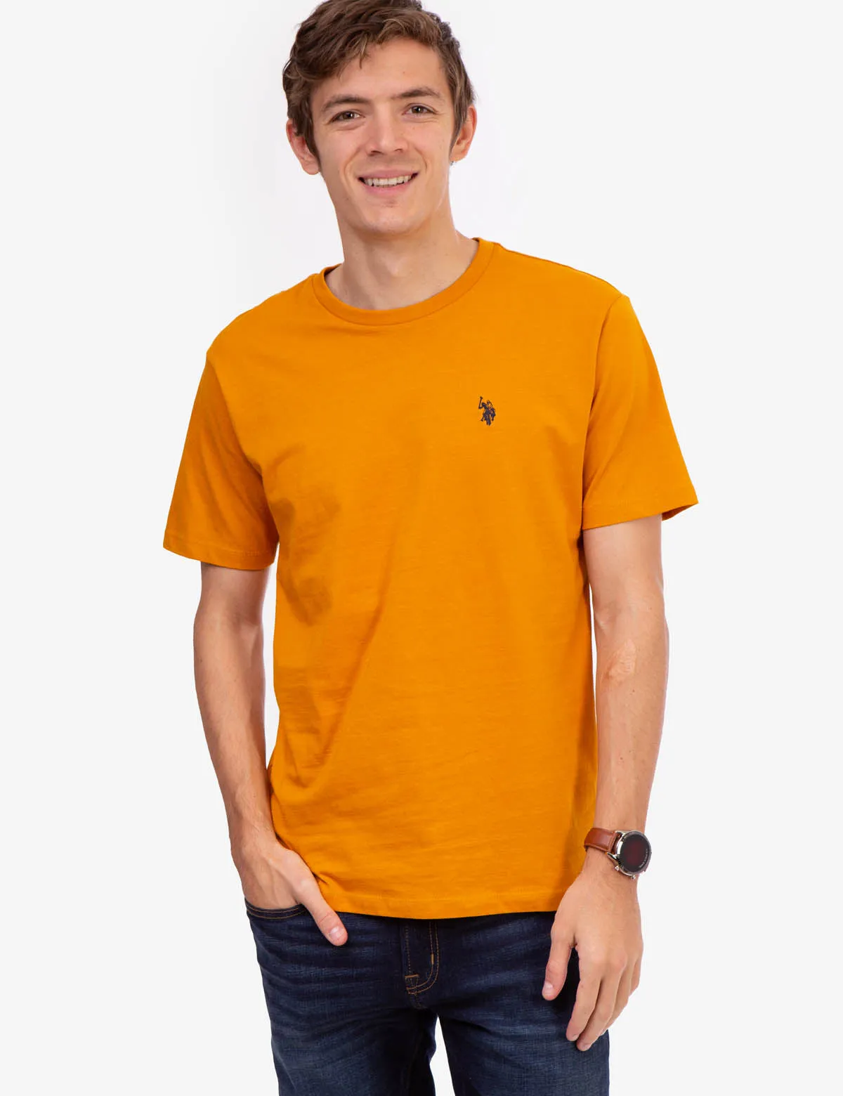 CREW NECK T-SHIRT sold by U.S. Polo Assn. product image thumbnail 5