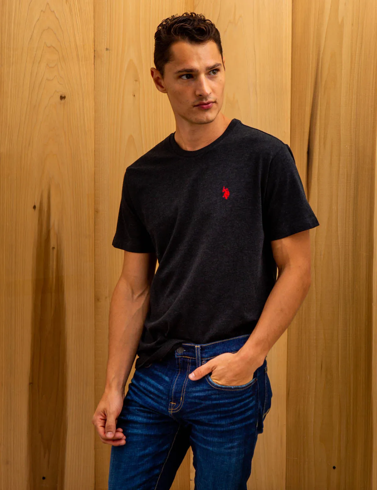 CREW NECK T-SHIRT sold by U.S. Polo Assn.