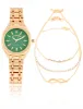 LADIES GOLDTONE WATCH AND BRACELETS SET sold by U.S. Polo Assn.