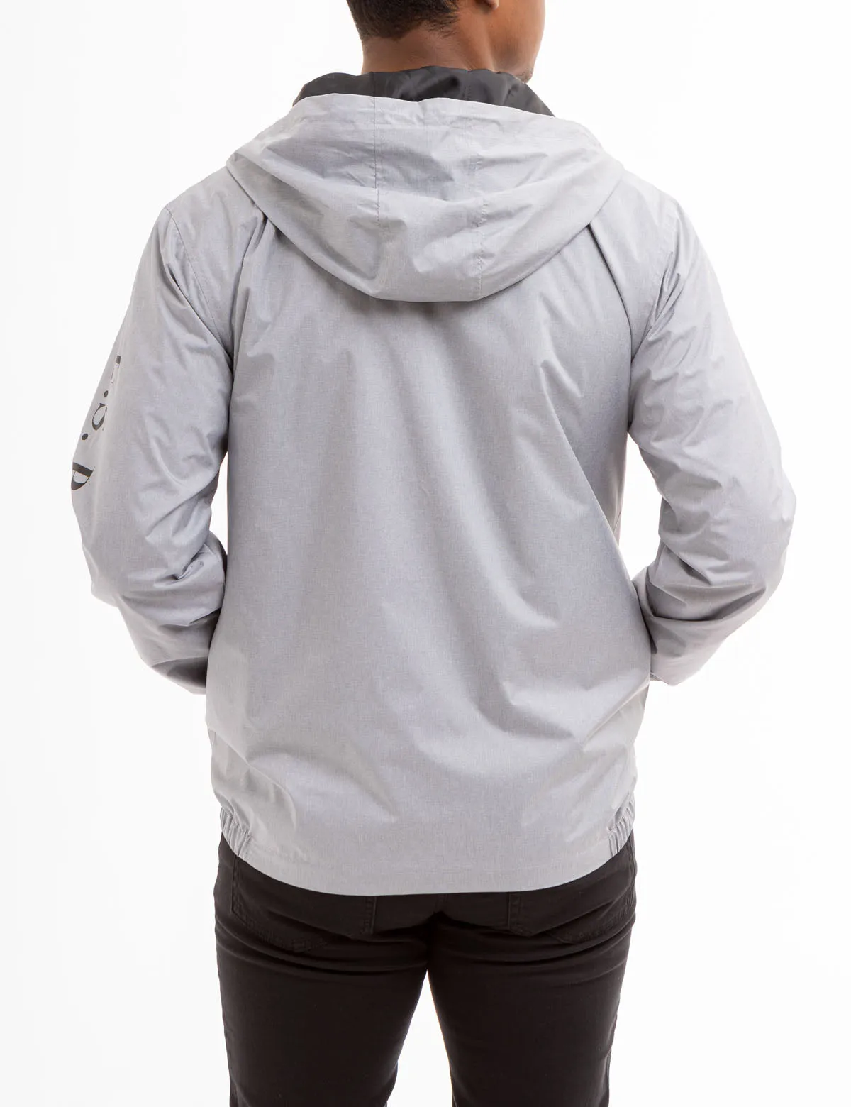 USPA HEATHERED HOODED WINDBREAKER sold by U.S. Polo Assn. product image thumbnail 4