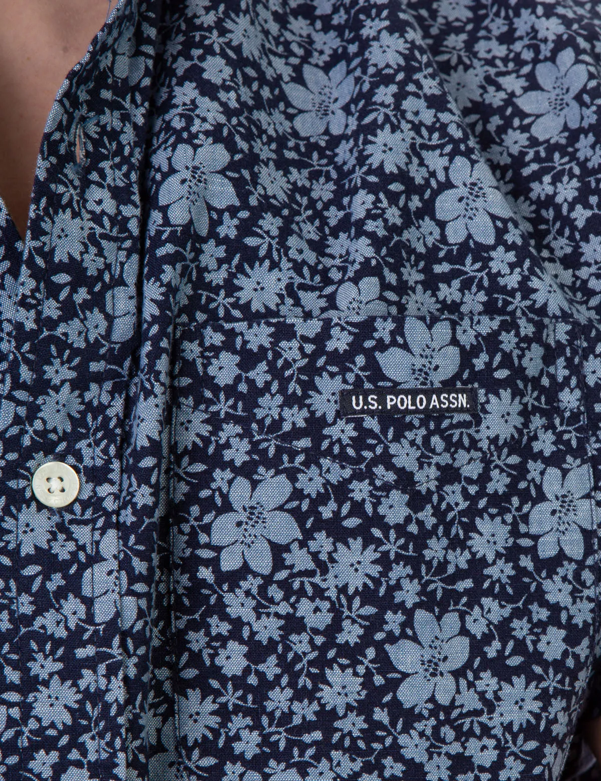 FLORAL SHORT SLEEVE SHIRT sold by U.S. Polo Assn. product image thumbnail 5
