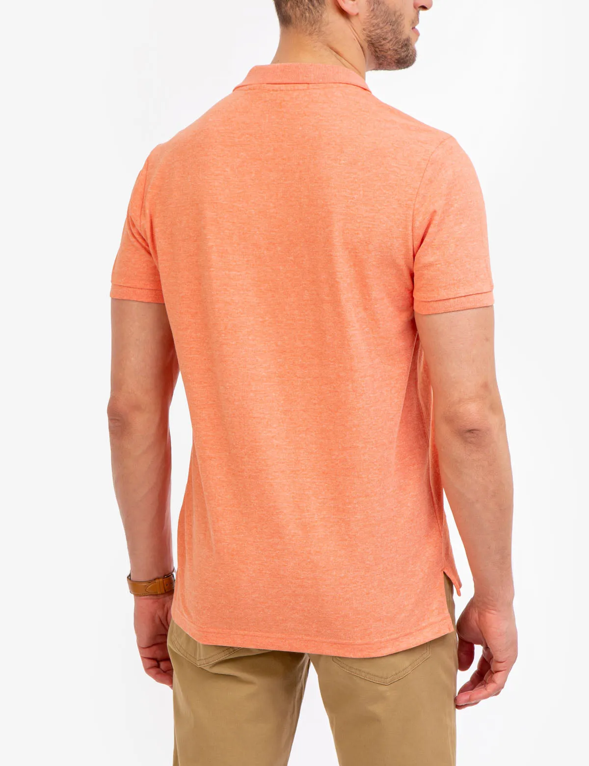 SOLID PIQUE SMALL LOGO POLO SHIRT sold by U.S. Polo Assn. product image thumbnail 4