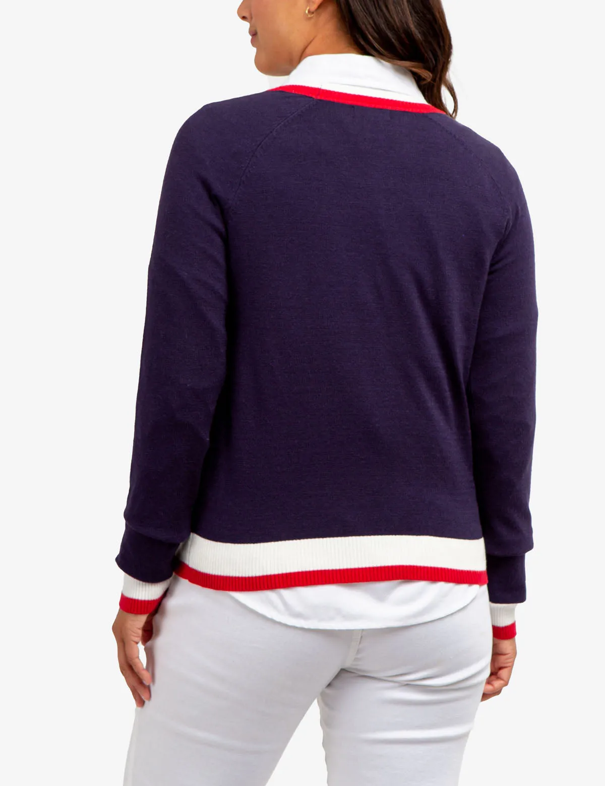 RAGLAN SLEEVE CREW NECK SWEATER sold by U.S. Polo Assn. product image thumbnail 3