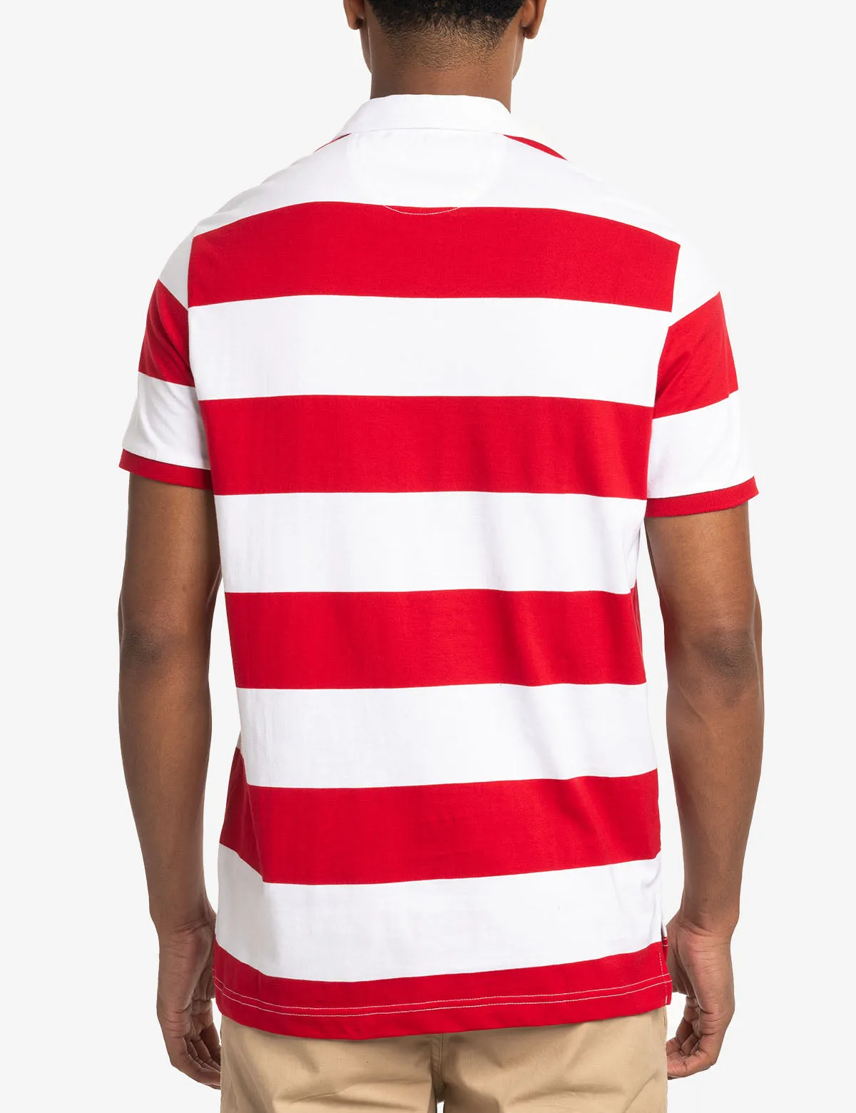 TWILL COLLAR RUGBY STRIPE JERSEY POLO SHIRT sold by U.S. Polo Assn. product image thumbnail 5