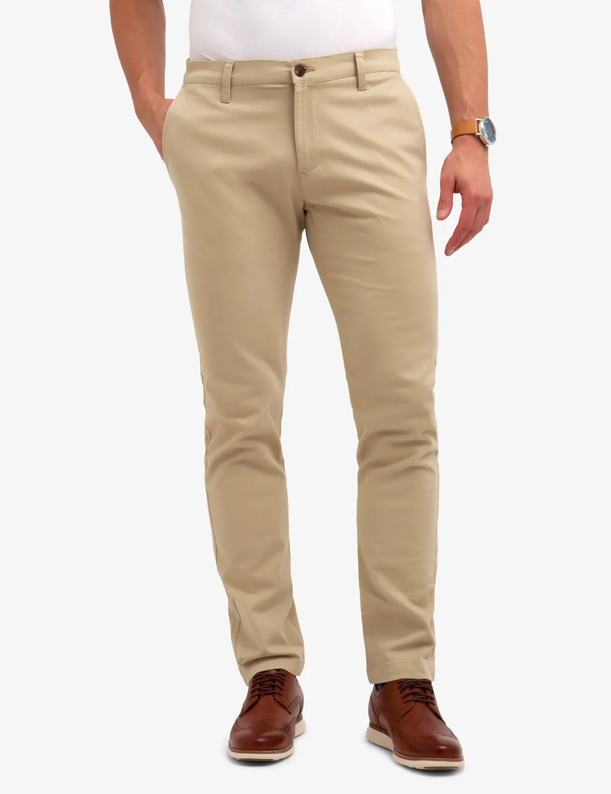 SKINNY STRETCH TWILL CHINOS sold by U.S. Polo Assn. product image thumbnail 4
