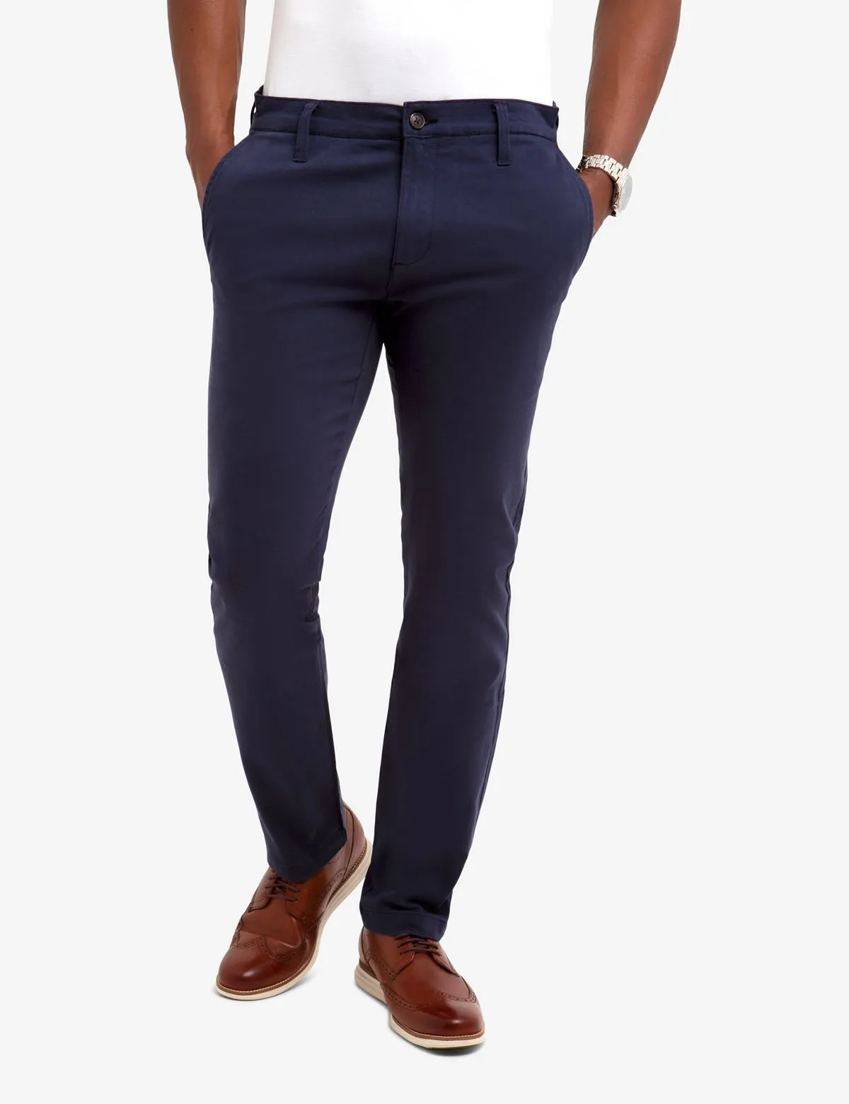 SKINNY STRETCH TWILL CHINOS sold by U.S. Polo Assn.