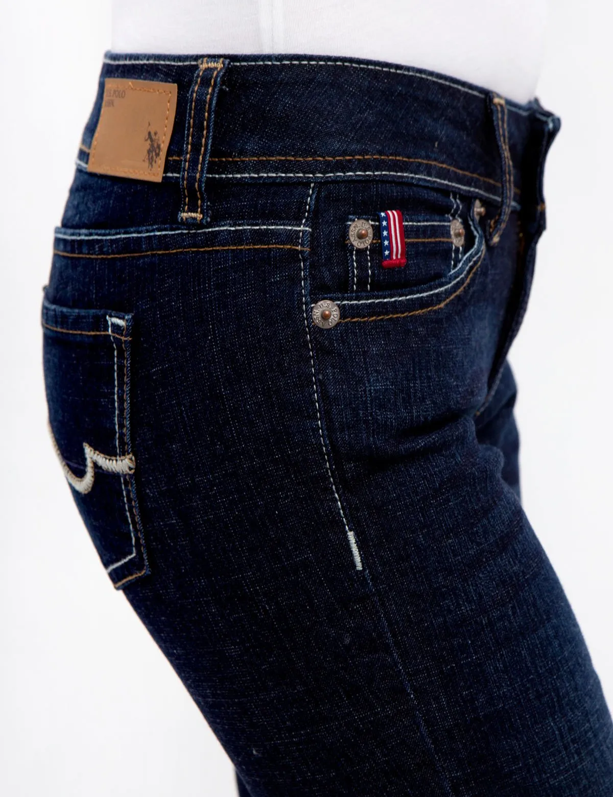 Jamie Straight Leg Fit Jean, Dark Wash sold by U.S. Polo Assn. product image thumbnail 4