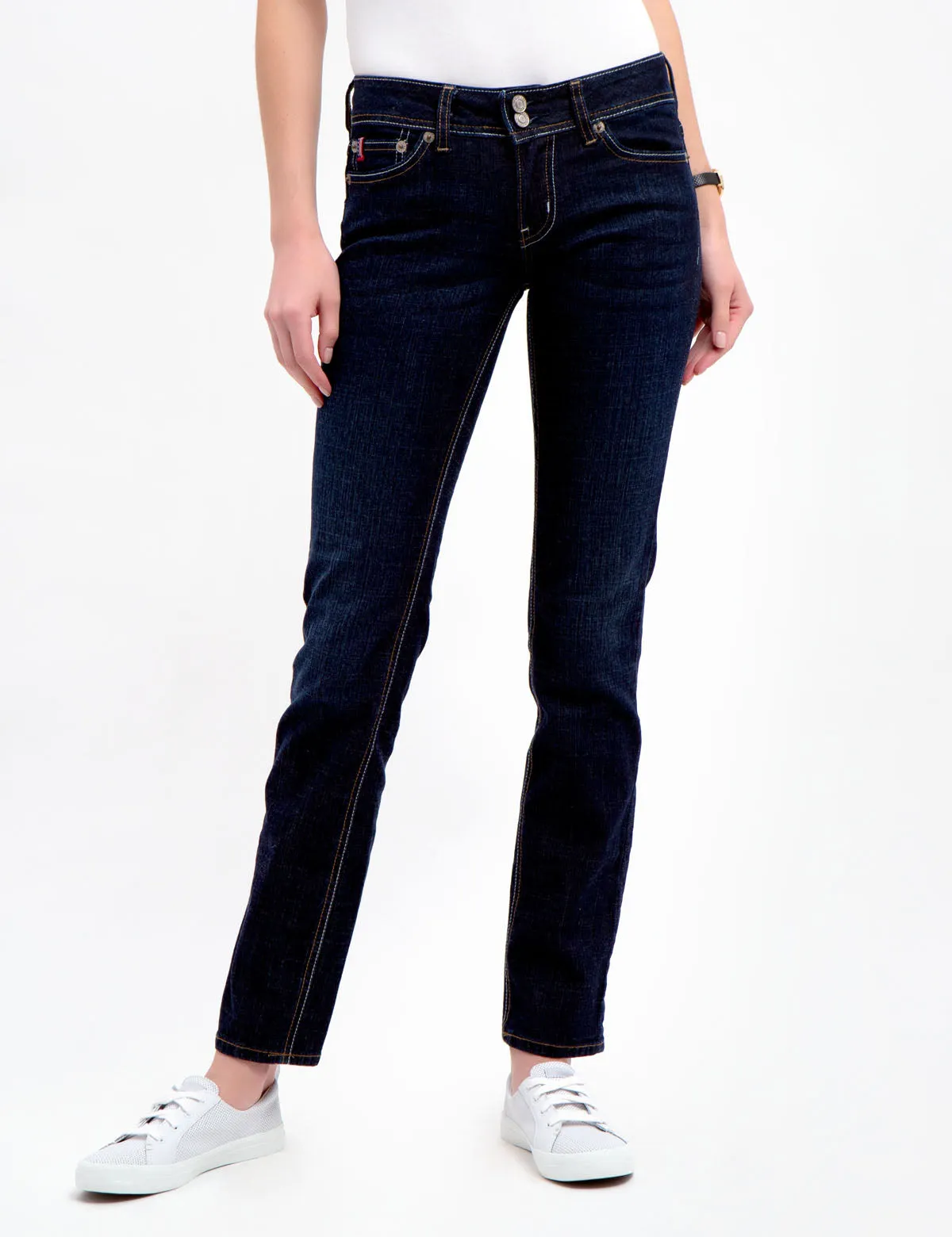 Jamie Straight Leg Fit Jean, Dark Wash sold by U.S. Polo Assn. product image thumbnail 5