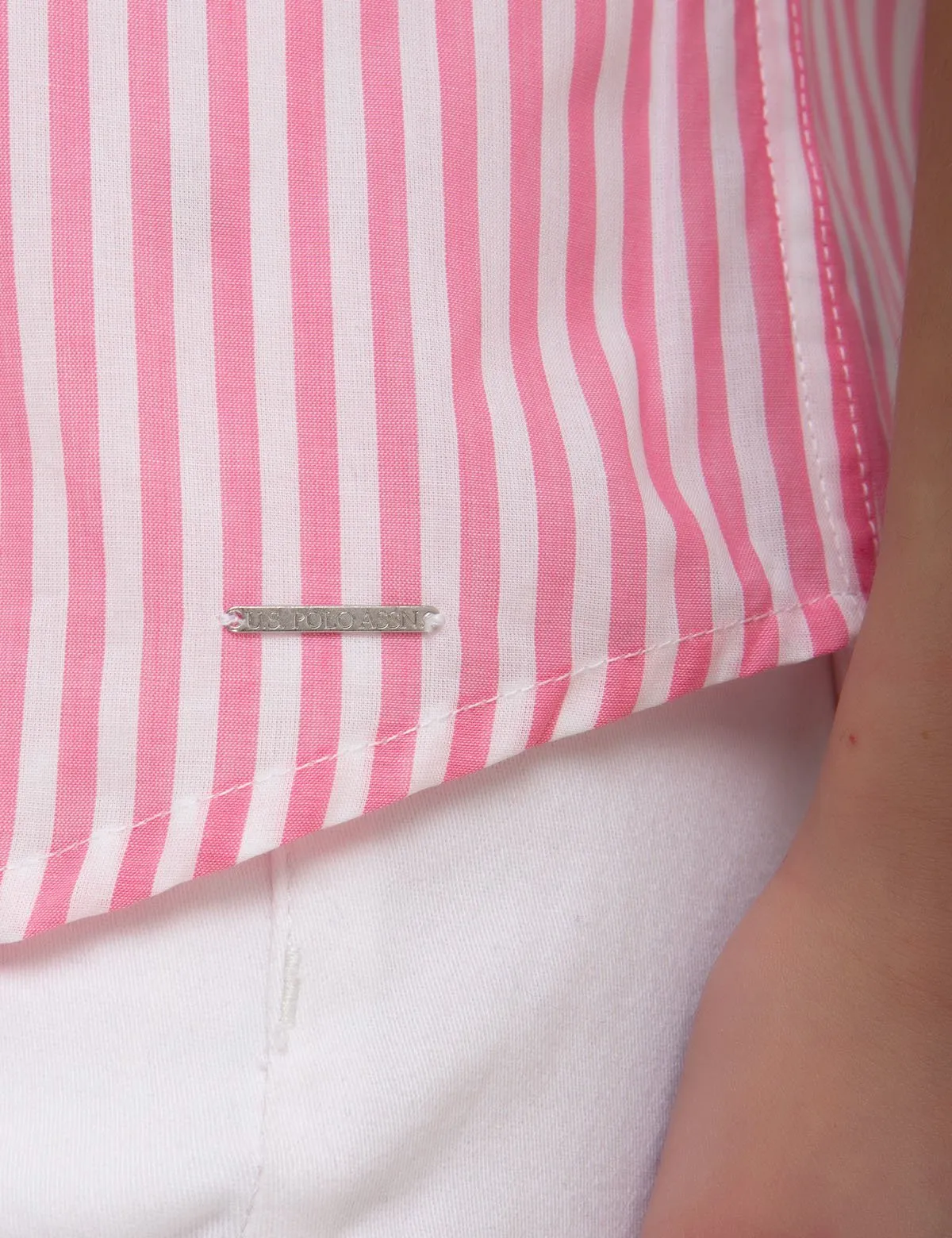 EMBROIDERED STRIPED TOP sold by U.S. Polo Assn. product image thumbnail 4