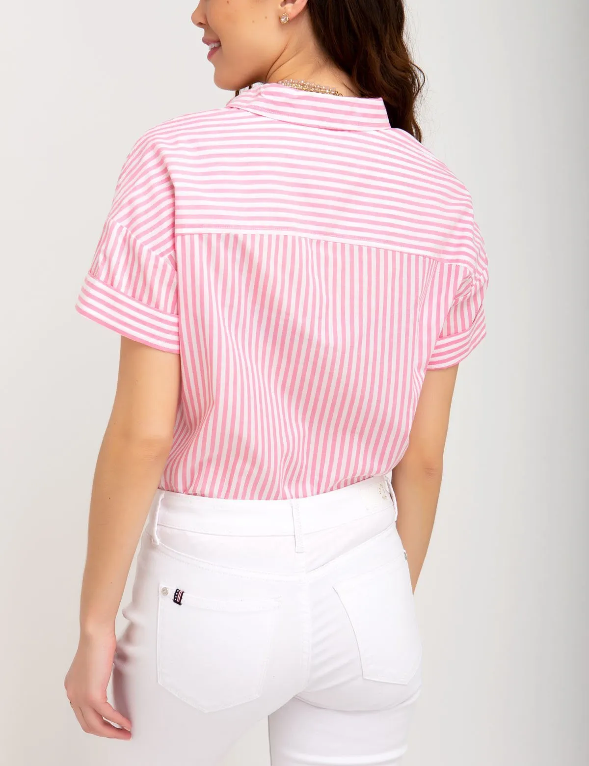 EMBROIDERED STRIPED TOP sold by U.S. Polo Assn. product image thumbnail 3