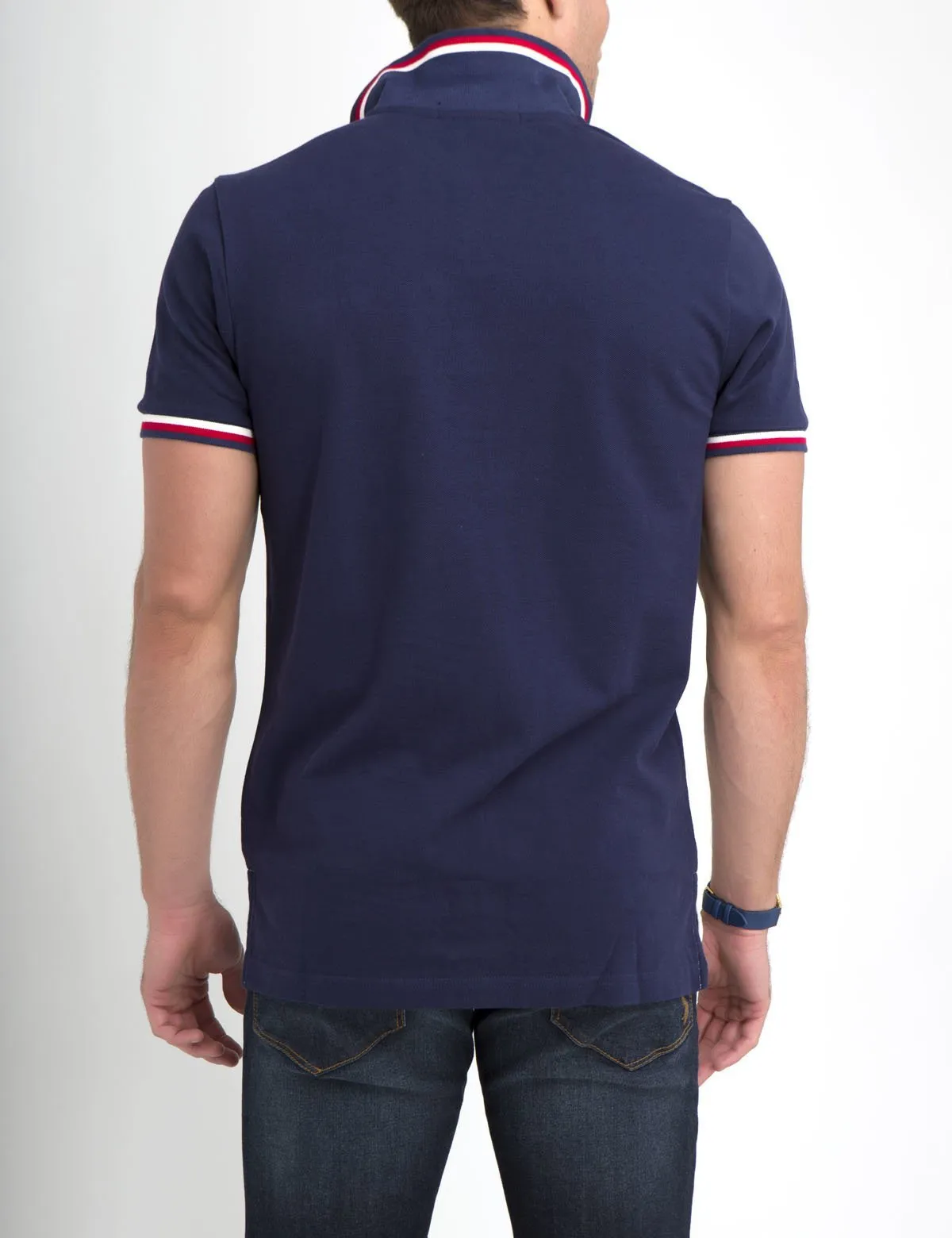 FLAG COLORBLOCK POLO SHIRT sold by U.S. Polo Assn. product image thumbnail 3