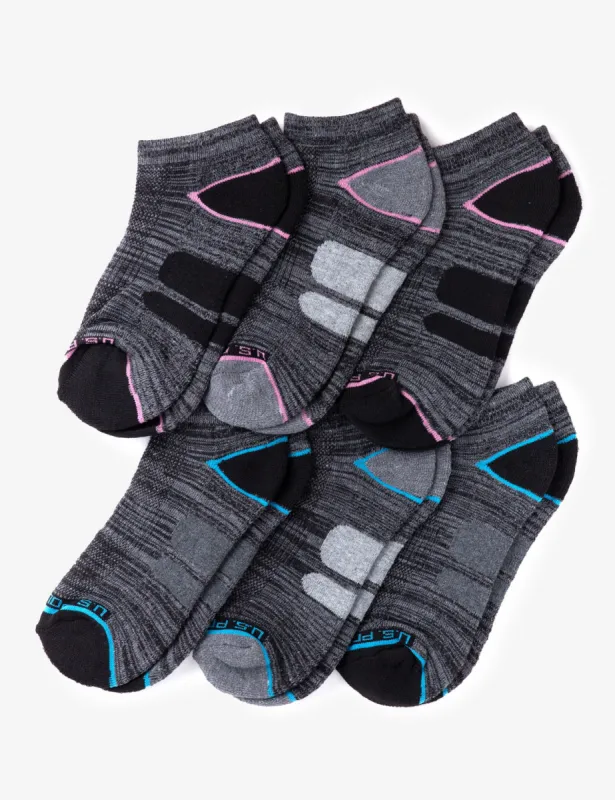 LADIES 6 PACK LOW CUT SOCKS sold by U.S. Polo Assn.