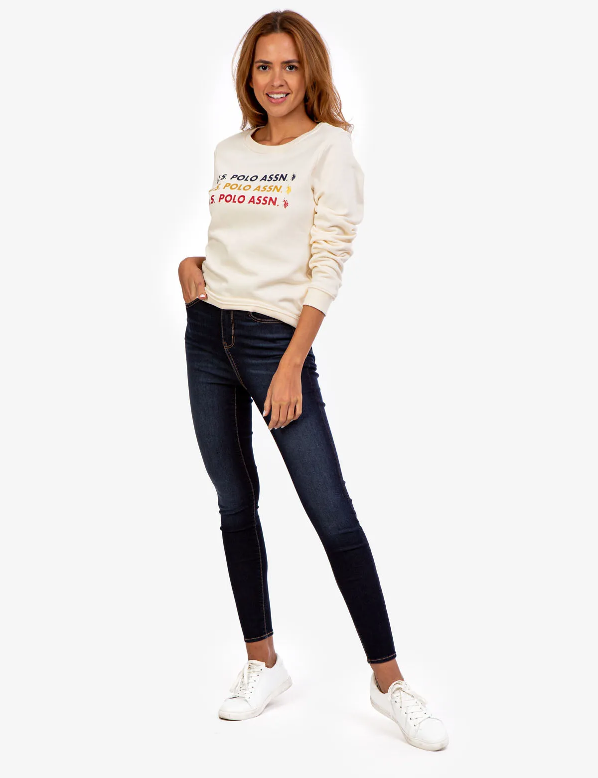 FOIL LOGO CREW NECK SWEATSHIRT sold by U.S. Polo Assn. product image thumbnail 5