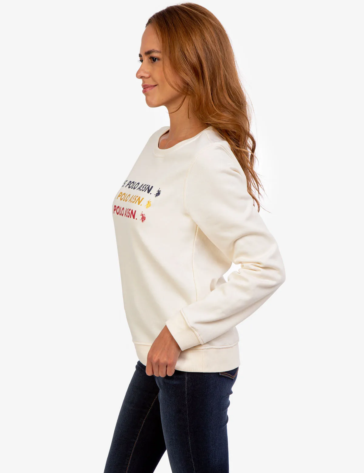 FOIL LOGO CREW NECK SWEATSHIRT sold by U.S. Polo Assn. product image thumbnail 3