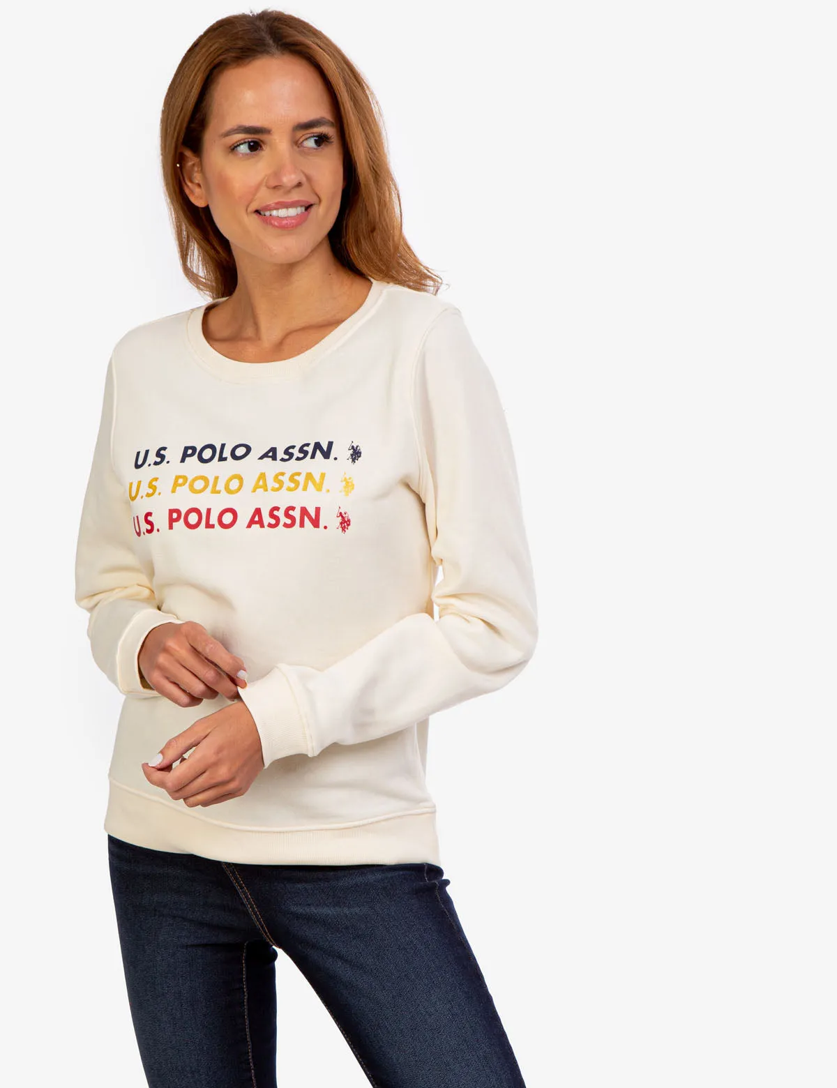 FOIL LOGO CREW NECK SWEATSHIRT sold by U.S. Polo Assn. product image thumbnail 2